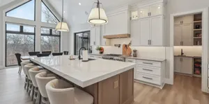 Rendering, view toward range wall